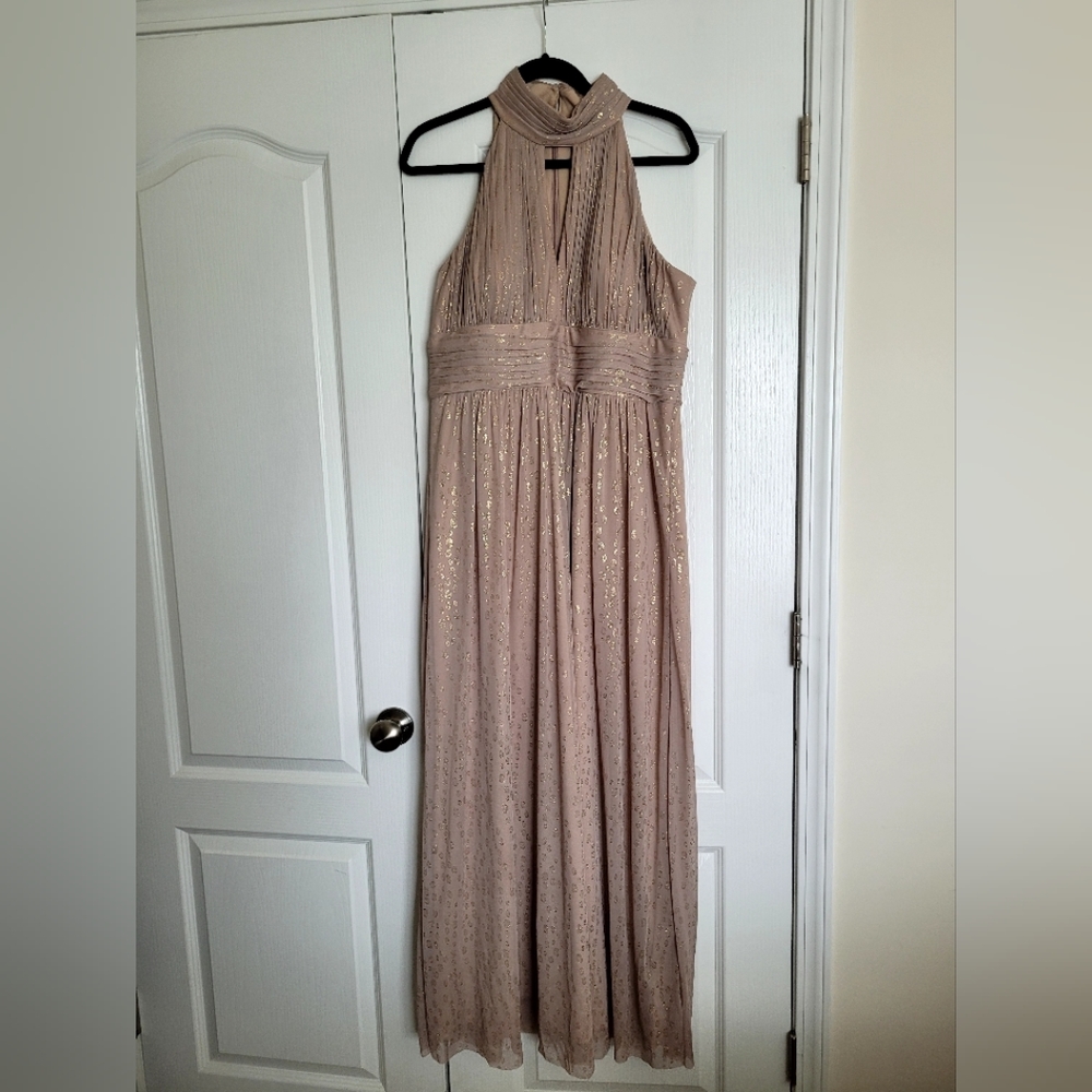 Gold formal gown